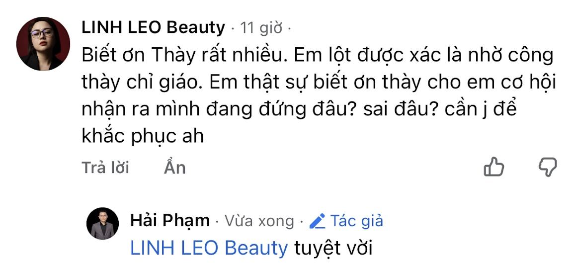 Feedback học viên Linh Leo Beauty